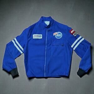 Vintage Worth Racing Formula 1 Racing Jacket Mens Blue Long Sleeve Size M